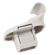 DURAFORCE Pair of Gray Sun Visor Clips LC6269261B77 for Mazda 3 5 6 CX-7 CX-9 RX-8