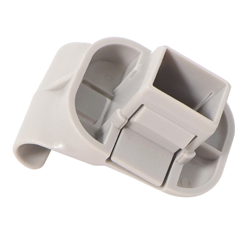 DURAFORCE Pair of Gray Sun Visor Clips LC6269261B77 for Mazda 3 5 6 CX-7 CX-9 RX-8