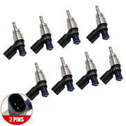 DURAFORCE New 8x Fuel Injectors 079906036C for 07-10 VW Audi S5 Q7 A6 A8 4.2L V8