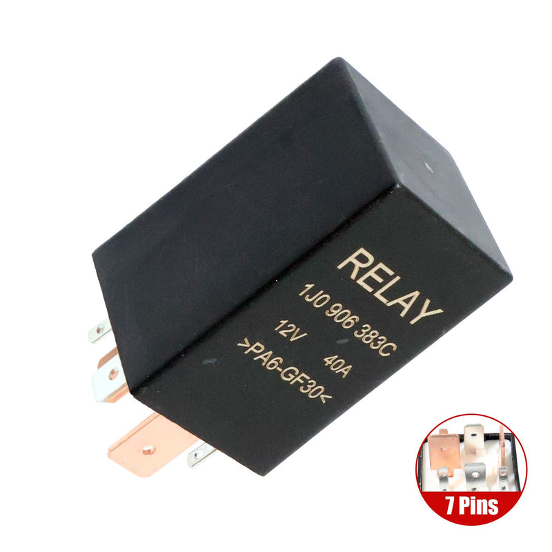 DURAFORCE 7-Pin Fuel Pump Relay 1J0906383C for VW Jetta Golf Passat Beetle Bora
