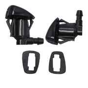 DURAFORCE 1986-2010 Toyota Sienna Windshield Wiper Nozzle 2Pcs with Gasket 85381AA050