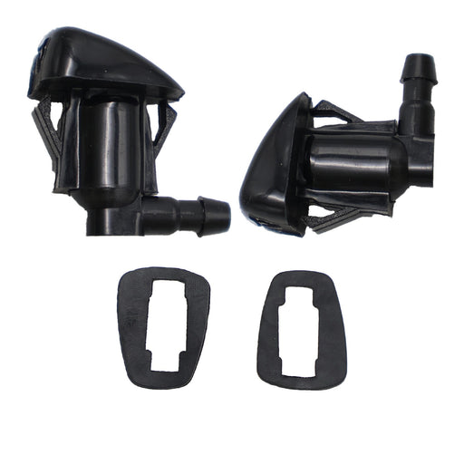 DURAFORCE 1986-2010 Toyota Sienna Windshield Wiper Nozzle 2Pcs with Gasket 85381AA050