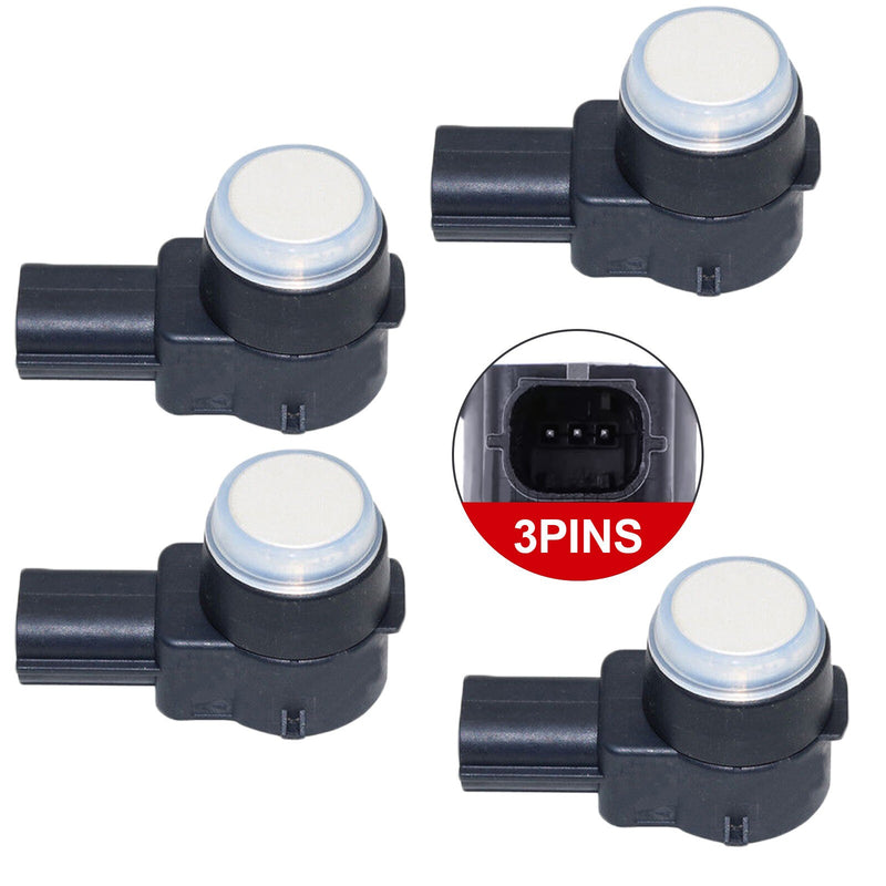 DURAFORCE 4Pcs Backup Parking Sensors PDC for GMC Chevy JEEP 25961316 Reverse Assist