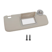 DURAFORCE Gray Passenger Side Sun Visor for Chevrolet Sonic 2012-2020 1.4L-1.8L