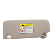 DURAFORCE Gray Passenger Side Sun Visor for Chevrolet Sonic 2012-2020 1.4L-1.8L
