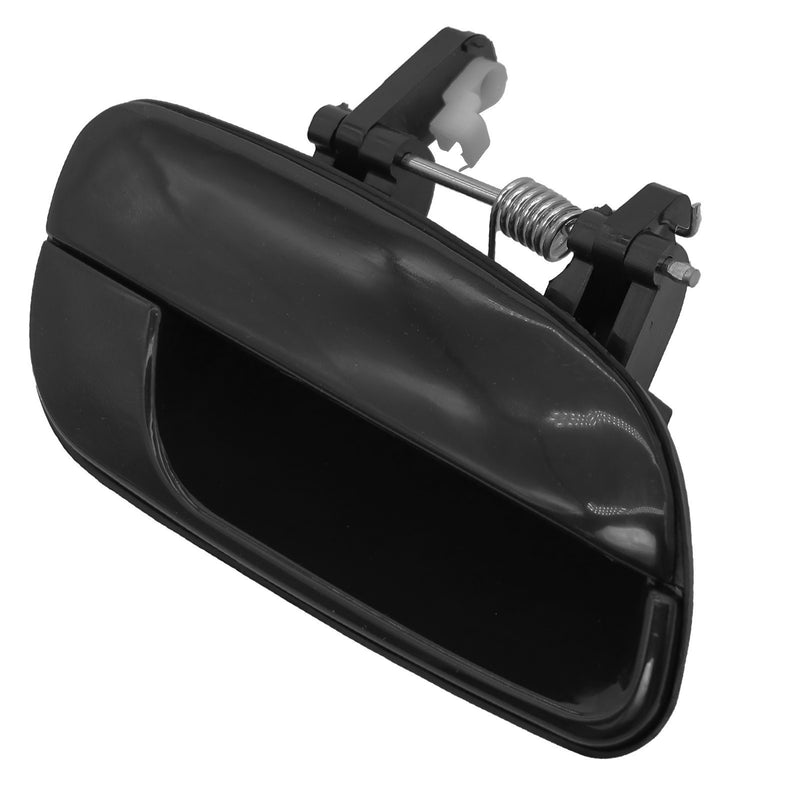 DURAFORCE 4Pcs Black Door Handle Set Front w/Keyhole for 2001-2006 Hyundai Elantra