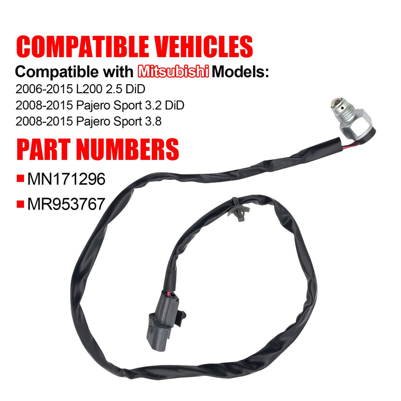 DURAFORCE Front Diff Freewheel Clutch Switch for Mitsubishi L200 Pajero Sport MN171296