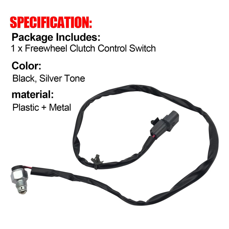 DURAFORCE Front Diff Freewheel Clutch Switch for Mitsubishi L200 Pajero Sport MN171296