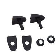 DURAFORCE 2x Windshield Wiper Spray Nozzles with Gasket for Volvo S40 S70 S80 Upgrade