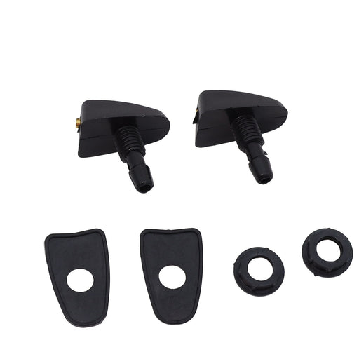 DURAFORCE 2x Windshield Wiper Spray Nozzles with Gasket for Volvo S40 S70 S80 Upgrade
