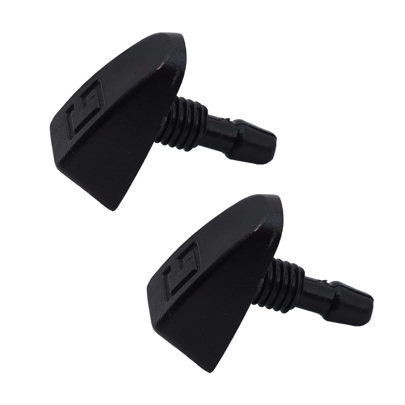 DURAFORCE 2x Windshield Wiper Spray Nozzles with Gasket for Volvo S40 S70 S80 Upgrade