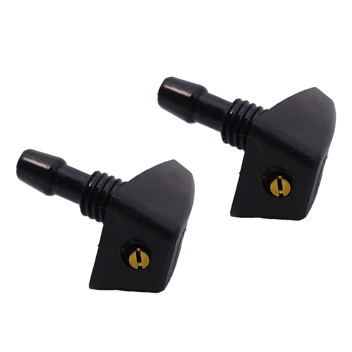 DURAFORCE 2x Windshield Wiper Spray Nozzles with Gasket for Volvo S40 S70 S80 Upgrade