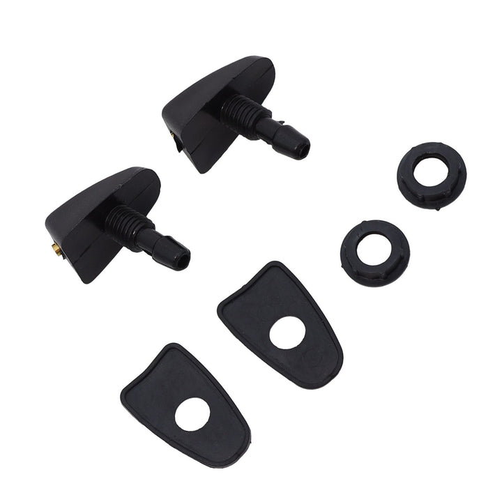 DURAFORCE 2x Windshield Wiper Spray Nozzles with Gasket for Volvo S40 S70 S80 Upgrade