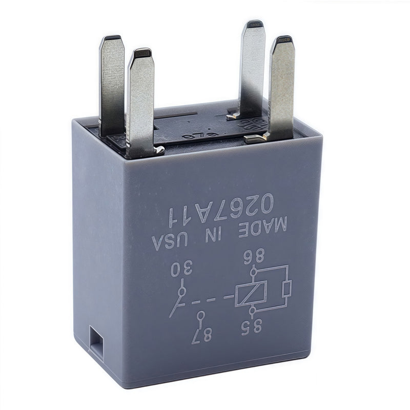 DURAFORCE Set of 5 4-Pin Starter Relays for Chevrolet Impala Tahoe GMC Savana 12193604