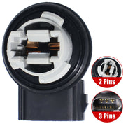 DURAFORCE Headlight Brake Lamp Bulb Socket for Ford F250 F350 2U5Z13411DA - 1Pc