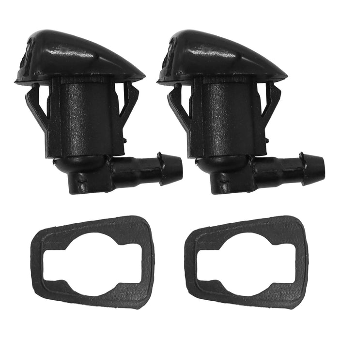 DURAFORCE 2Pcs Front Windshield Washer Nozzle Dual Holes for Toyota Matrix 8538112280