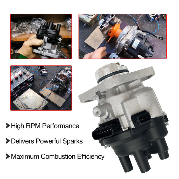 DURAFORCE Ignition Distributor for Mitsubishi Mirage Expo LRV 92-95 1.8L MD180936