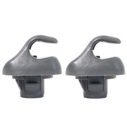 DURAFORCE Honda CR-V 88217S01A01ZA Sun Visor Support Retainer Clips Gray - 2 Pack New