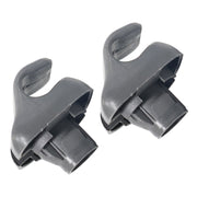 DURAFORCE Honda CR-V 88217S01A01ZA Sun Visor Support Retainer Clips Gray - 2 Pack New