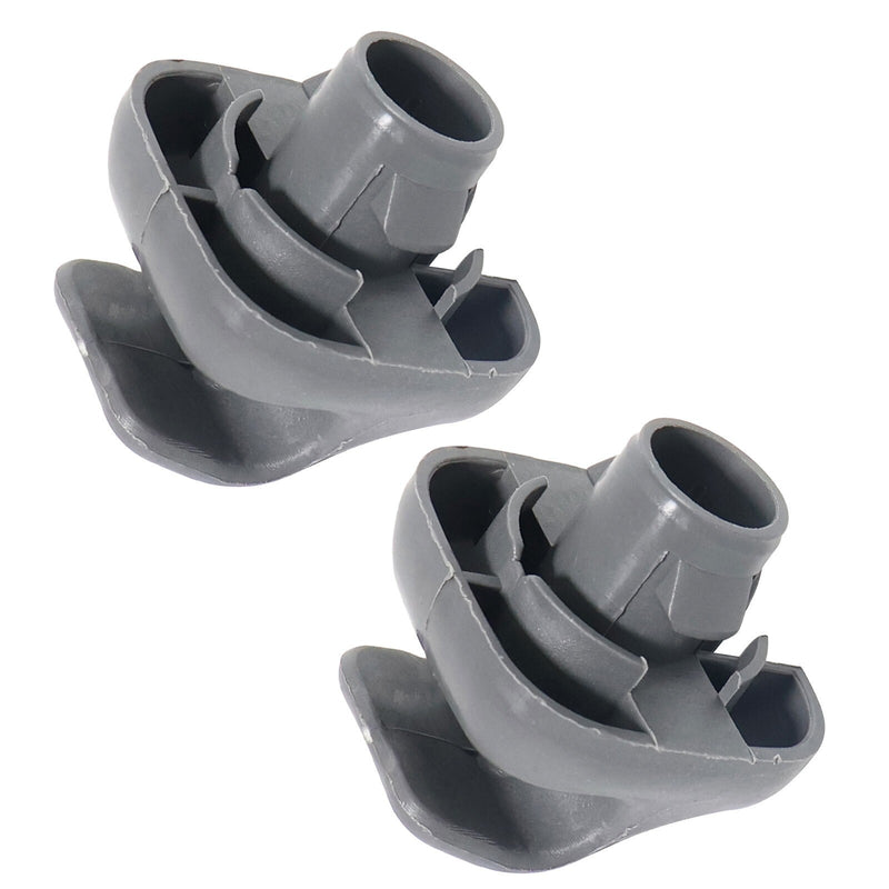 DURAFORCE Honda CR-V 88217S01A01ZA Sun Visor Support Retainer Clips Gray - 2 Pack New