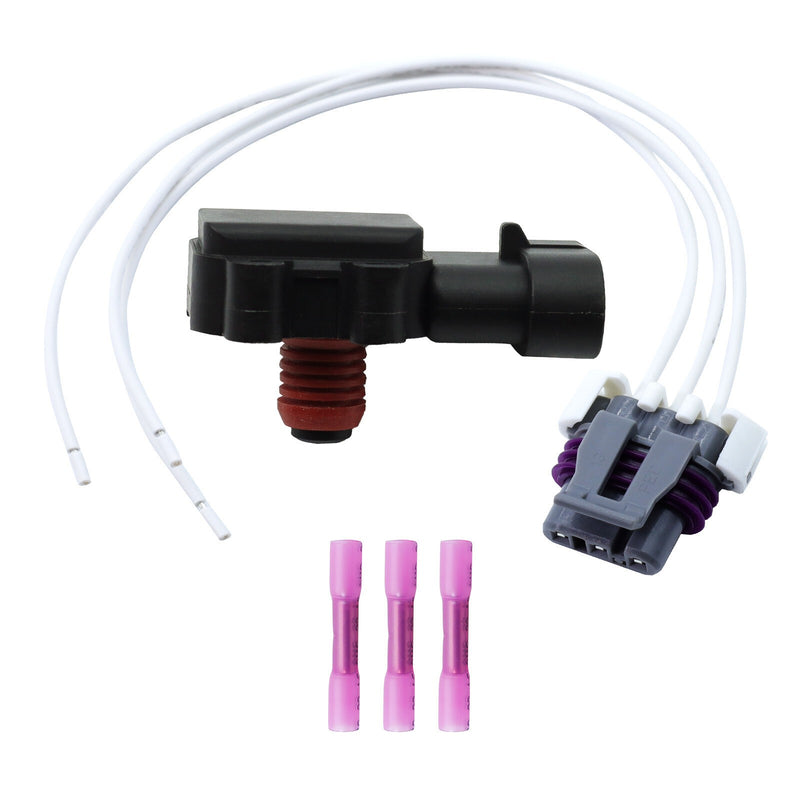 DURAFORCE New MAP Pressure Sensor 16249939 W/Connector for GMC Buick Chevrolet 9359409