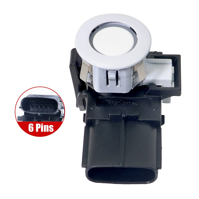 DURAFORCE Toyota Sienna Front Bumper PDC Parking Sensor & Retainer White 89341-48010
