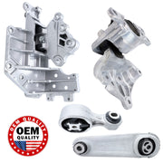 DURAFORCE 4PCS Engine & Transmission Mount Kit for 2014-2020 Nissan Rogue 2.5L