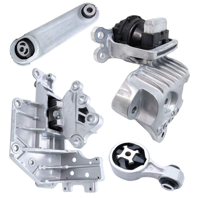 DURAFORCE 4PCS Engine & Transmission Mount Kit for 2014-2020 Nissan Rogue 2.5L