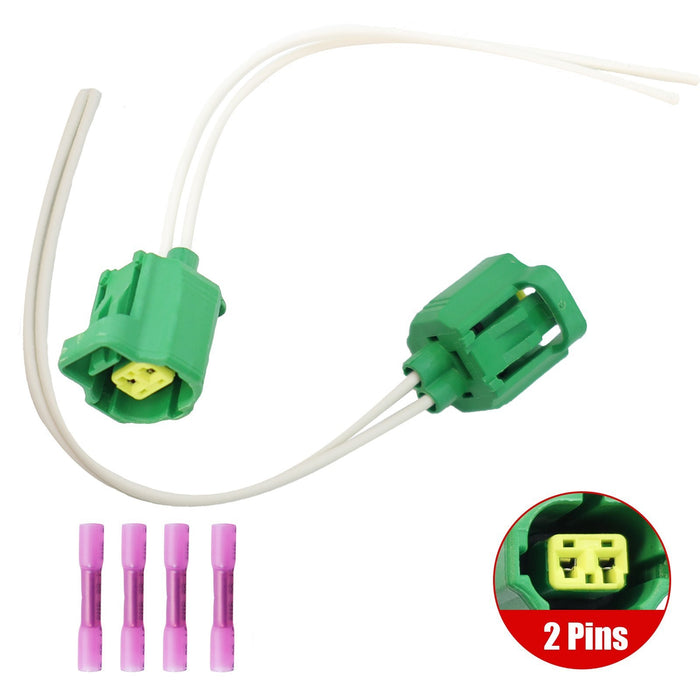 DURAFORCE 2-Pack Vehicle Speed Sensor Connectors for Chrysler Dodge Jeep S820 Input Output