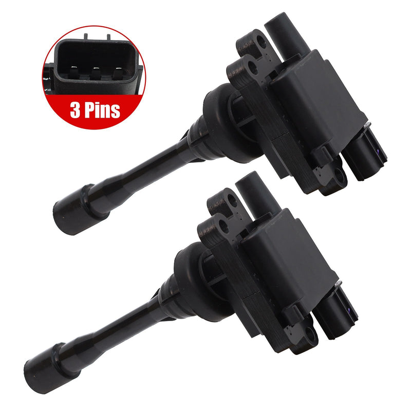 DURAFORCE UF295 Ignition Coil Set for 2002-2007 Mitsubishi Lancer OZ Rally 2.0L I4