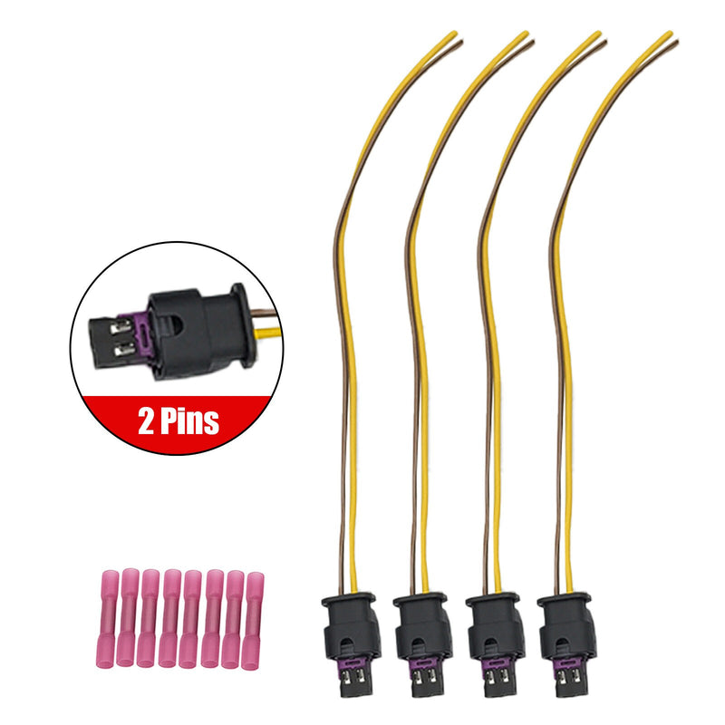 DURAFORCE 4x Ignition Coil Connector Wire Harness S2860 for Chrysler Jeep Dodge VW