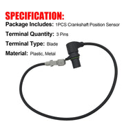 DURAFORCE Volkswagen Passat Audi A4 Quattro Crankshaft Position Sensor 050906433