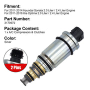 DURAFORCE A/C Compressor Control Valve for 2011-2016 Kia Optima 2.0L 2.4L 3170972