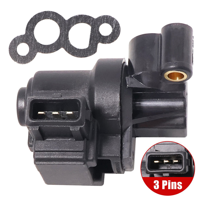 DURAFORCE New Idle Air Control Valve w/ Gasket 35150-33010 for Kia Rio Sportage Spectra