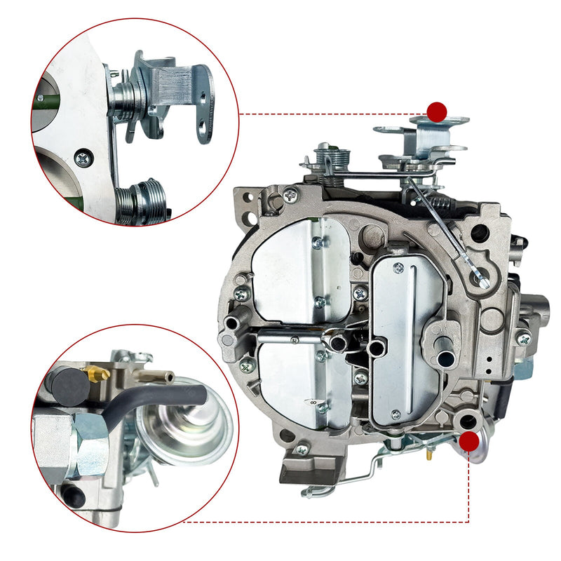 DURAFORCE Chevy 350 327 396 400 402 427 454 Quadrajet 750CFM 4MV 4 Barrel Carburetor