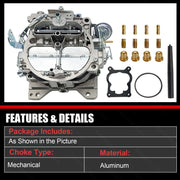 DURAFORCE Chevy 350 327 396 400 402 427 454 Quadrajet 750CFM 4MV 4 Barrel Carburetor