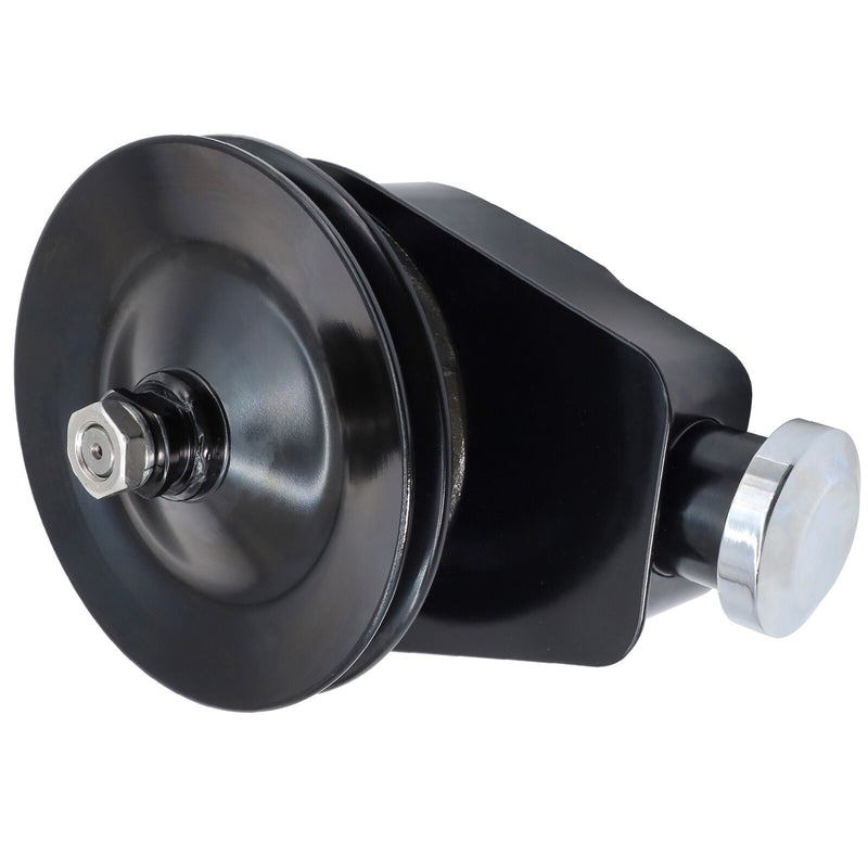 DURAFORCE Black Power Steering Pump Single Groove Pulley GM SBC BBC Chevy Buick
