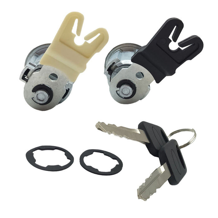 DURAFORCE 2x Door Lock Cylinders & Keys for Ford Aerostar E-150 E-250 Ranger Mazda Mercury