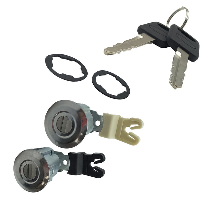 DURAFORCE 2x Door Lock Cylinders & Keys for Ford Aerostar E-150 E-250 Ranger Mazda Mercury