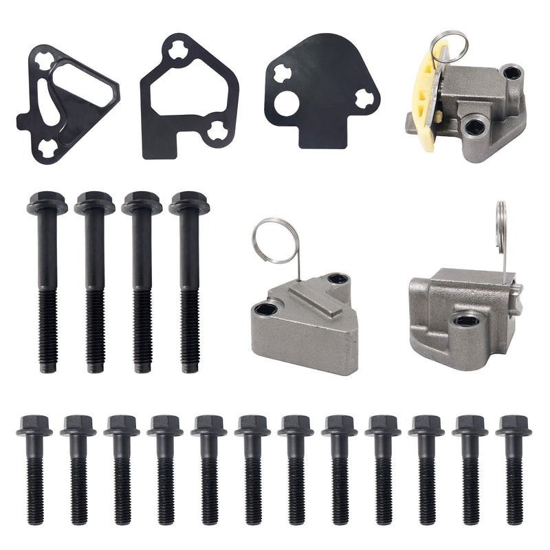 DURAFORCE Timing Chain Kit & VVT Gears for 07-16 Buick Enclave Chevy GMC 3.0L 3.6L