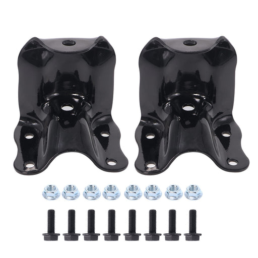 DURAFORCE 2Pcs Rear Leaf Spring Bracket Kit for Ford Ranger Mazda B2300 B2500 4L5Z-5775-AA