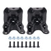 DURAFORCE 2Pcs Rear Leaf Spring Bracket Kit for Ford Ranger Mazda B2300 B2500 4L5Z-5775-AA