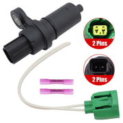 DURAFORCE Speed Sensor 5S5449 + Connector for Chrysler 300 2005-2010 52854001AA