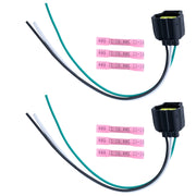 DURAFORCE 2x Ford Mustang Alternator Connector Plug 6 Wire WPT-118 1U2Z-14S411-TA