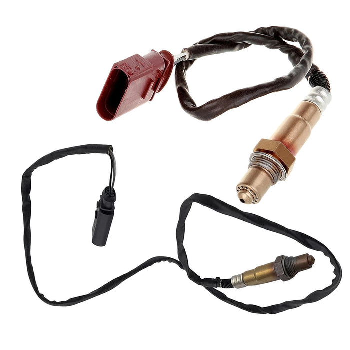 DURAFORCE 2Pcs Upstream & Downstream Oxygen Sensors for 99-05 VW Jetta 1.8L 1.9L 2.0L