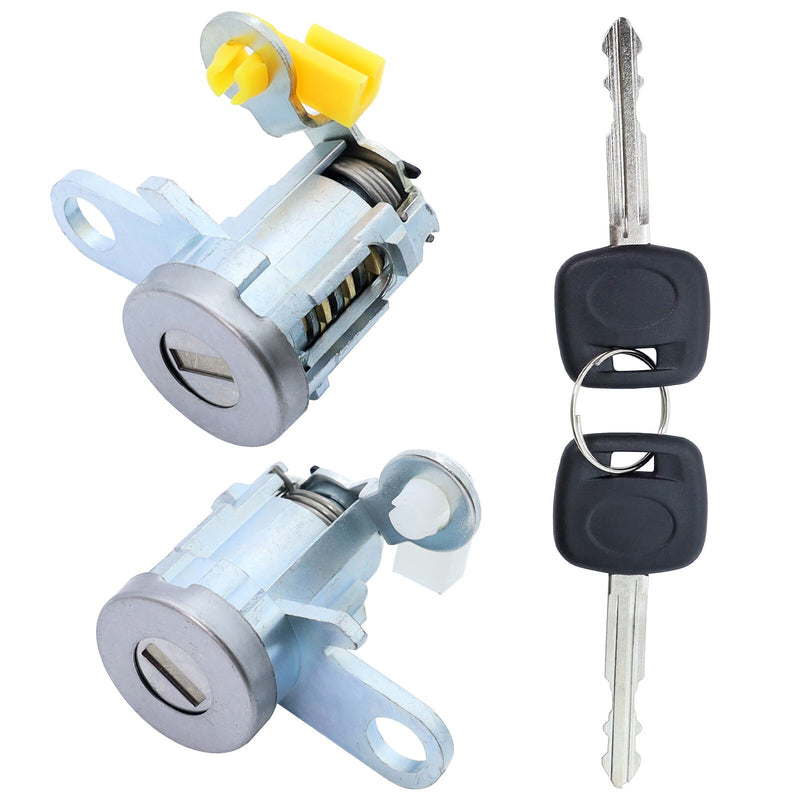 DURAFORCE Toyota Tacoma 95-04 Door Lock Ignition Cylinder Set with 2 Matched Keys