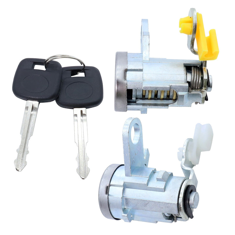 DURAFORCE Toyota Tacoma 95-04 Door Lock Ignition Cylinder Set with 2 Matched Keys