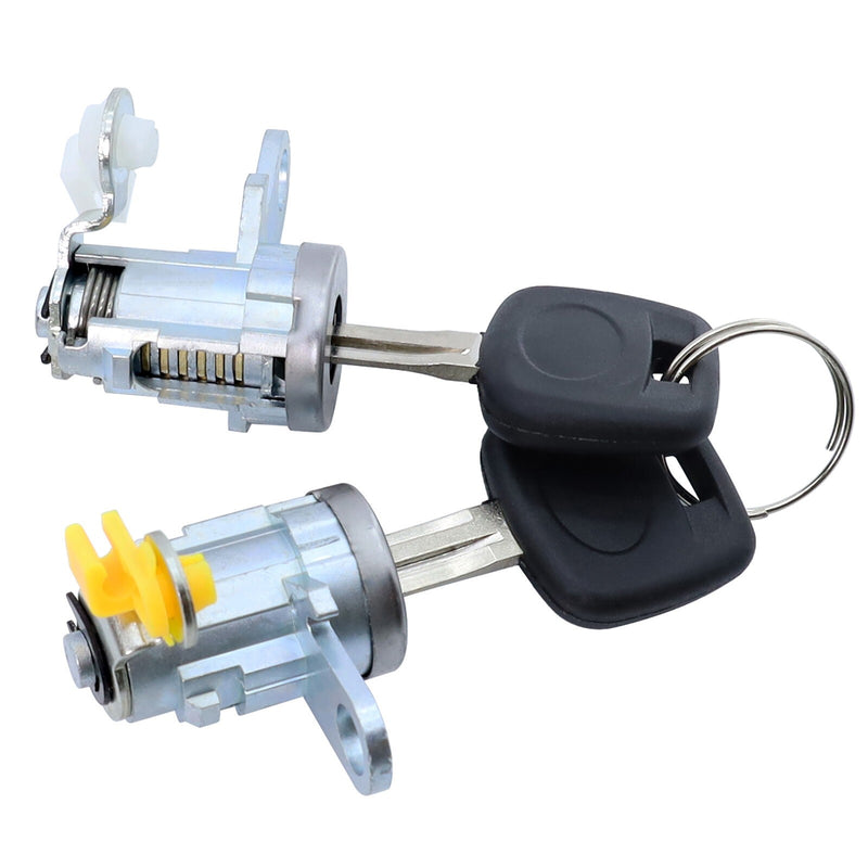 DURAFORCE Toyota Tacoma 95-04 Door Lock Ignition Cylinder Set with 2 Matched Keys