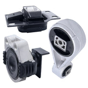 DURAFORCE Engine & Transmission Mount Set 3PCS for 2005-2007 Ford Focus 2.0L Auto Trans
