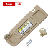 DURAFORCE Honda Civic 2006-2011 Left Driver Side Beige Sun Visor with Hanger